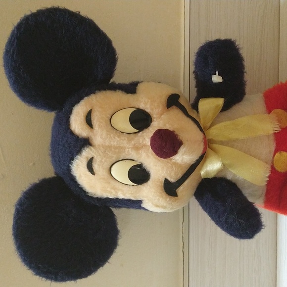 Vintage 1950's Walt Disney Mickey Mouse Plush Doll 15" California Stuffed Toys - Picture 6 of 6